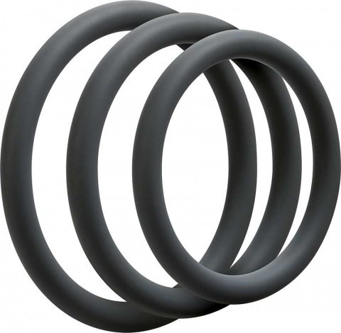 Optimale 3 c-ring set thin slate, Optimale 3 c-ring set thin slate