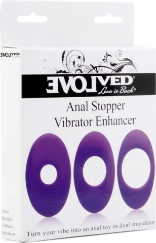 Anal stop ring for vibe 3 pcs,  2, Anal stop ring for vibe 3 pcs