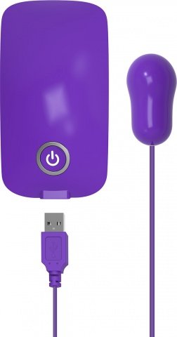 Energy pack with usb bullet purple, Energy pack with usb bullet purple