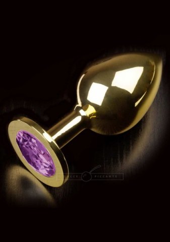 Jewellery large gold purple, Jewellery large gold purple