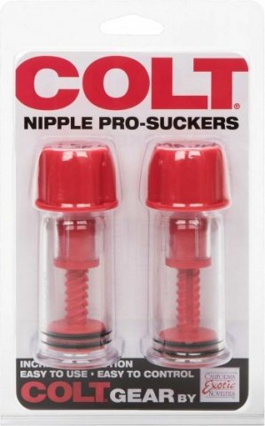 Colt nipple prosuckers red,  2, Colt nipple prosuckers red