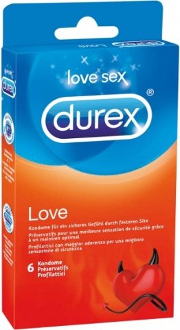 Durex love 12 x 6pk, Durex love 12 x 6pk