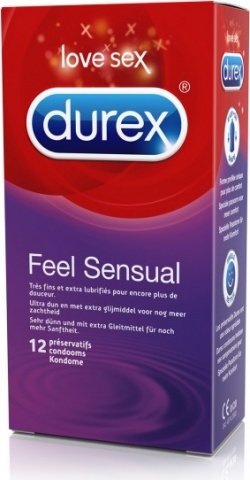Durex feeling sensual 6 x 12 pcs, Durex feeling sensual 6 x 12 pcs