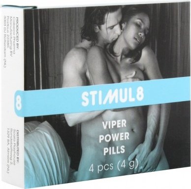 Stimul8 viper power pills 4 pcs, Stimul8 viper power pills 4 pcs