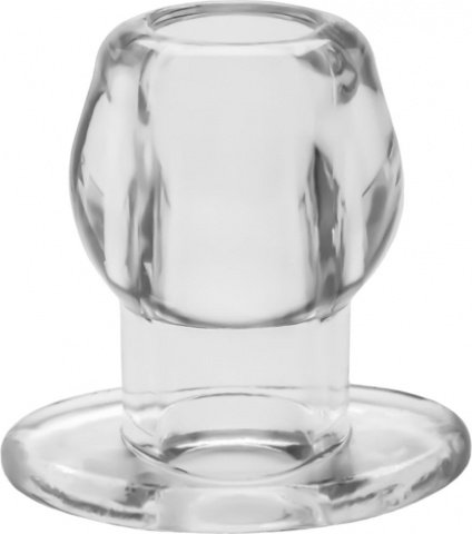 Ass tunnel plug silicone clear m, Ass tunnel plug silicone clear m