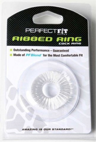 Ribbed ring clear,  2, Ribbed ring clear