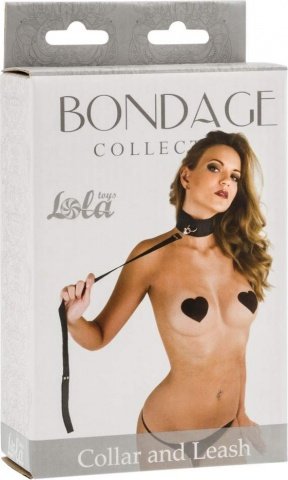  Bondage Collection Collar and Leash One Size,  2,  Bondage Collection Collar and Leash One Size