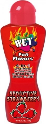  Wet Fun Flavors Seductive Strawberry,  Wet Fun Flavors Seductive Strawberry
