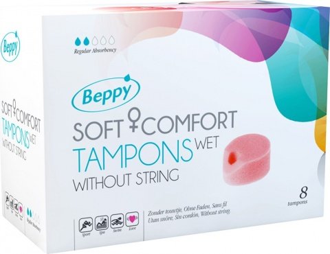 Beppy comfort tampons wet (8 pcs), Beppy comfort tampons wet (8 pcs)
