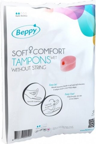 Beppy comfort tampons wet 30pcs, Beppy comfort tampons wet 30pcs