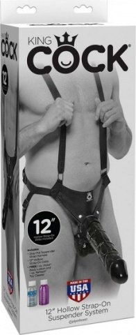      12 Hollow Strap-On Suspender System,  2,      12 Hollow Strap-On Suspender System
