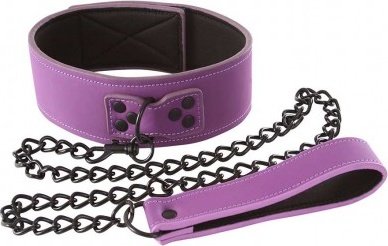 Lust bondage collar purple, Lust bondage collar purple