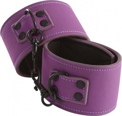 Lust bondage ankle cuffs purple, Lust bondage ankle cuffs purple