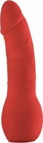  Deluxe Silicone Strap On 10 Inch Red Ouch! SH-OU207RED,  3,  Deluxe Silicone Strap On 10 Inch Red Ouch! SH-OU207RED