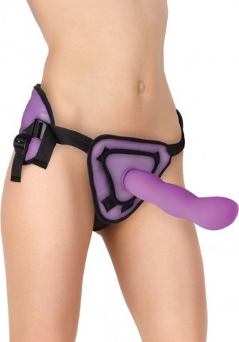  deluxe silicone strap on 10 inch purple ouch! sh-ou211pur,  deluxe silicone strap on 10 inch purple ouch! sh-ou211pur