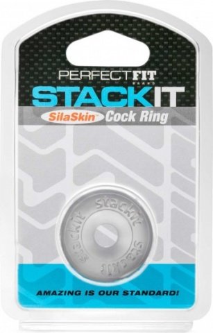 Stack it cock ring clear,  2, Stack it cock ring clear