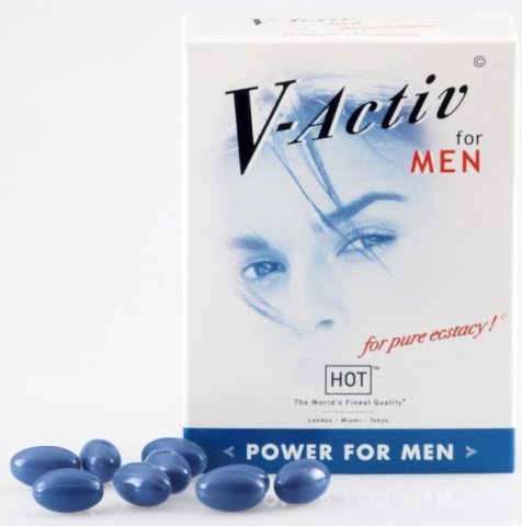 Hot v-activ for men 20c. disp 12pcs, Hot v-activ for men 20c. disp 12pcs