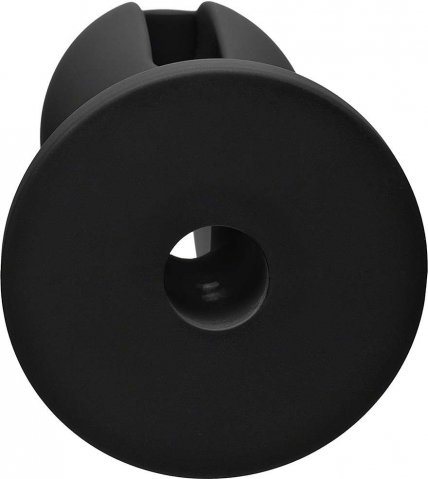 Kink - Wet Works - Lube Luge - Premium Silicone Plug 5 - Black  ,  2, Kink - Wet Works - Lube Luge - Premium Silicone Plug 5 - Black  