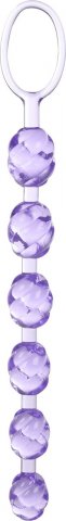 Swirl pleasure beads purple,  4, Swirl pleasure beads purple