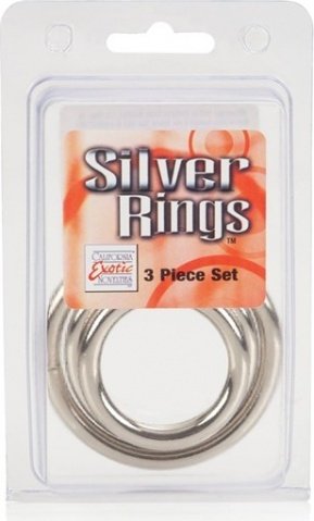 Silver ring 3 piece set,  3, Silver ring 3 piece set
