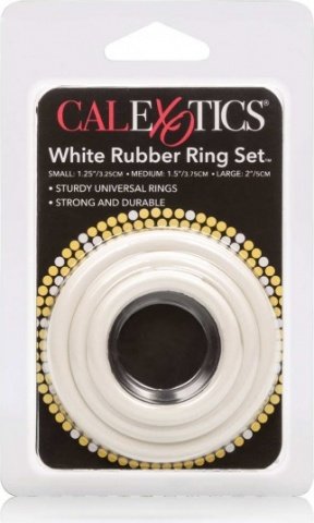 Rubber ring white set 3pcs,  5, Rubber ring white set 3pcs