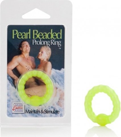 Pearl beaded prolong ring glow, Pearl beaded prolong ring glow