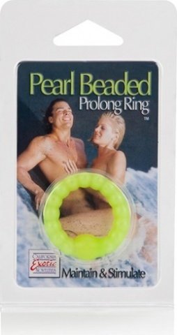 Pearl beaded prolong ring glow,  3, Pearl beaded prolong ring glow