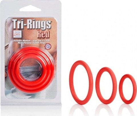 Tri-rings red, Tri-rings red