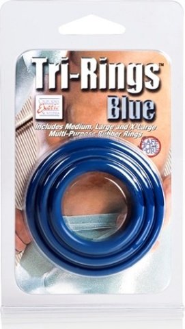 Tri-rings blue,  3, Tri-rings blue