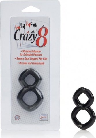 Crazy 8 ring black, Crazy 8 ring black