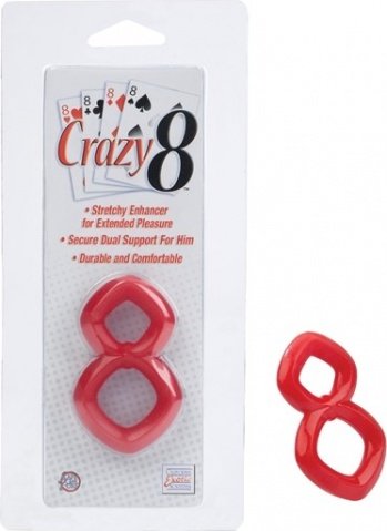 Crazy 8 ring red, Crazy 8 ring red