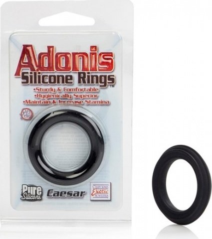 Adonis silicone rings caeser black, Adonis silicone rings caeser black