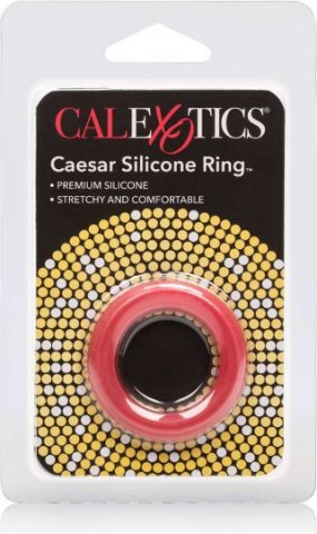 Caeser silicone ring red,  2, Caeser silicone ring red