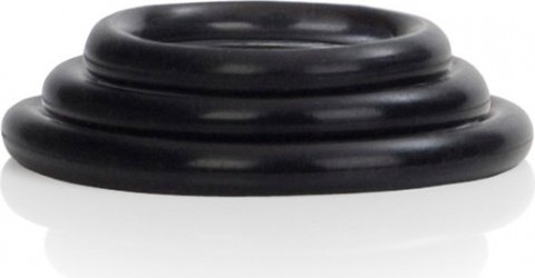 Silicone support rings black,  7, Silicone support rings black