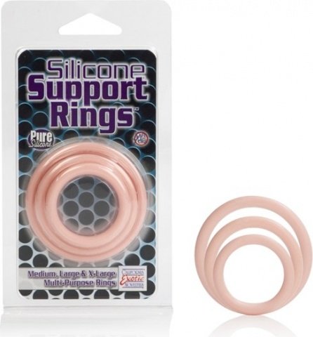 Silicone support rings ivory, Silicone support rings ivory