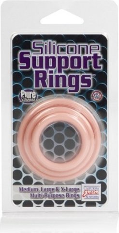 Silicone support rings ivory,  3, Silicone support rings ivory