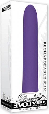 Rechargeable slim 5 inch purple,  2, Rechargeable slim 5 inch purple