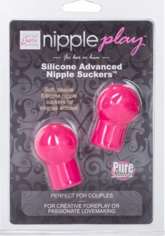 Advanced sil nipple suckers pink,  2, Advanced sil nipple suckers pink