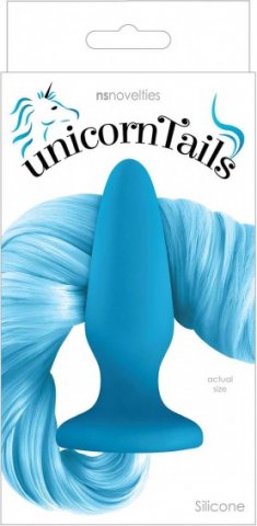 Unicorn tails pastel blue,  2, Unicorn tails pastel blue