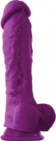 Coloursoft 8 soft dildo purple, Coloursoft 8 soft dildo purple