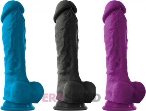 Coloursoft 8 soft dildo purple,  8, Coloursoft 8 soft dildo purple