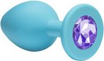   Emotions Cutie Small Turquoise light purple crystal -    