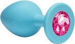   Emotions Cutie Large Turquoise pink crystal -    