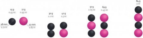      Geisha Balls Magnetic (4 ),  14,      Geisha Balls Magnetic (4 )