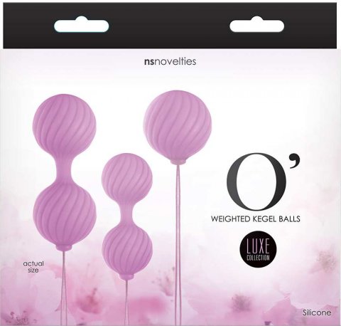     Luxe - O - Weighted Kegel Balls - Pink,  2,     Luxe - O - Weighted Kegel Balls - Pink