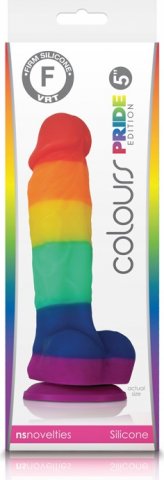 Colours - Pride Edition - 5 Dildo - Rainbow  ,  3, Colours - Pride Edition - 5 Dildo - Rainbow  