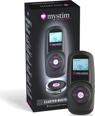 Mystim Cluster Buster, wireless eStim device starterkit    , Mystim Cluster Buster, wireless eStim device starterkit    