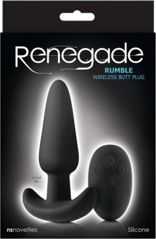      Renegade - Rumble - Wireless Plug - Black,  2,      Renegade - Rumble - Wireless Plug - Black
