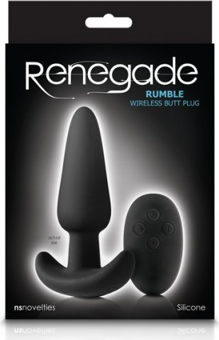      Renegade - Rumble - Wireless Plug - Black,  3,      Renegade - Rumble - Wireless Plug - Black