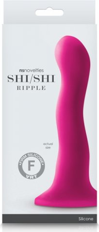    Shi/Shi - Ripple - 6 Dildo - Pink,  3,    Shi/Shi - Ripple - 6 Dildo - Pink